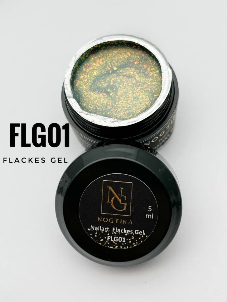 Gel Flackes 5ml di Nogtika