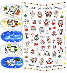 Sticker autoadesivo MC024 Buon Natale