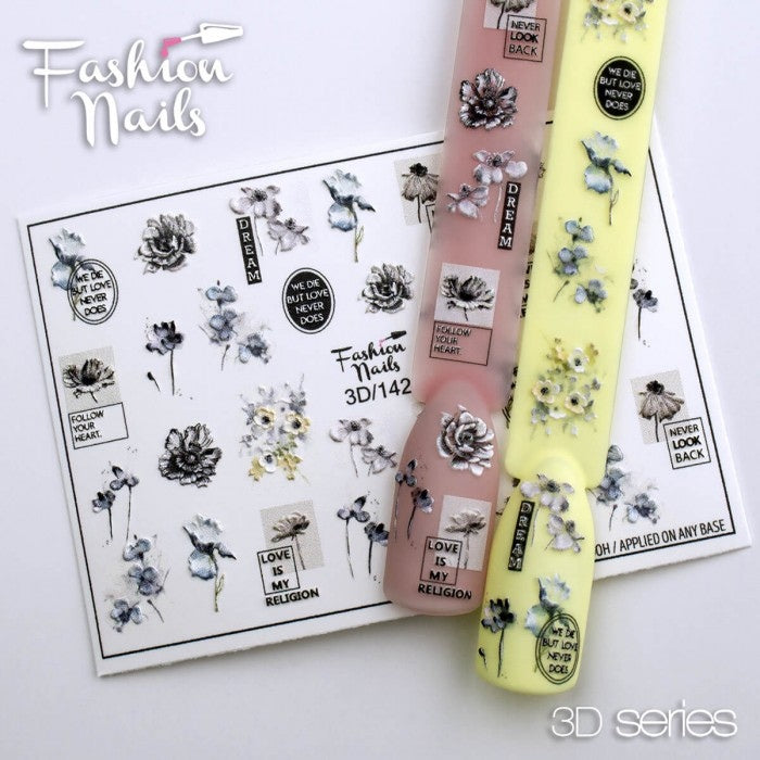Sticker Design 3D No. 142 (Water-soluble stickers)