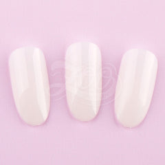 Suggerimenti per presentare design 50 pz. (ovale, bianco o naturale) di ZOO Nail