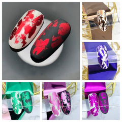 Transfer Folie glanz in verschiedenen Farben (1 Meter) von Laque