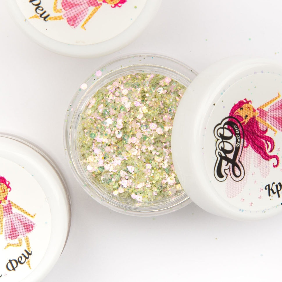 Confetti Folie Glittermix von ZOO Nail