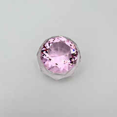 Glasbehälter mit Deckel in Form eines Diamantes