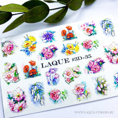 Design adesivo 3D 3D35 (adesivi solubili in acqua)