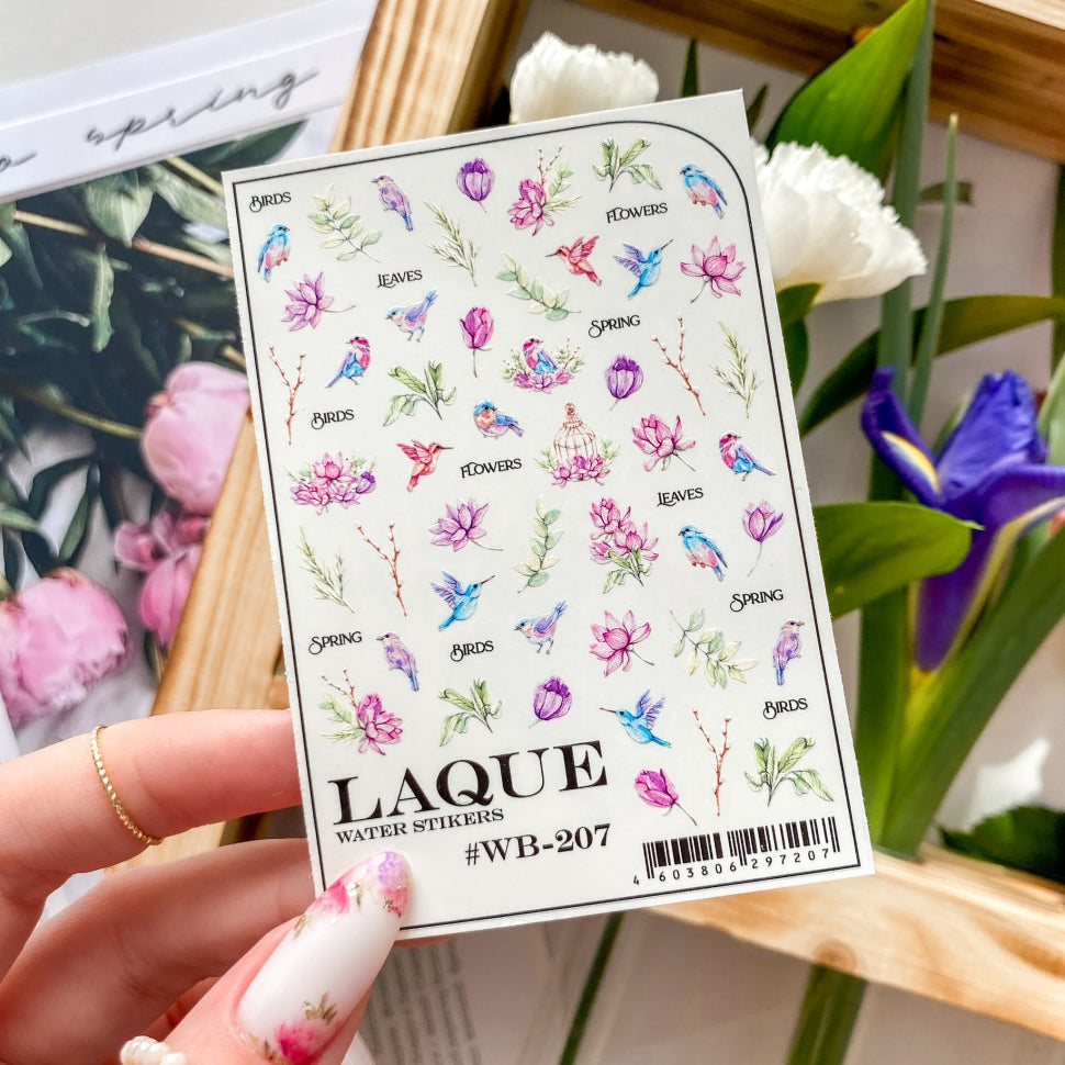 Sticker Design WB207 (Adesivi lavabili) di Laque