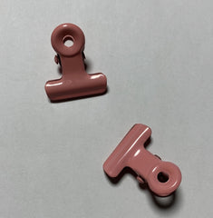 Pinza a molla 22mm rosa