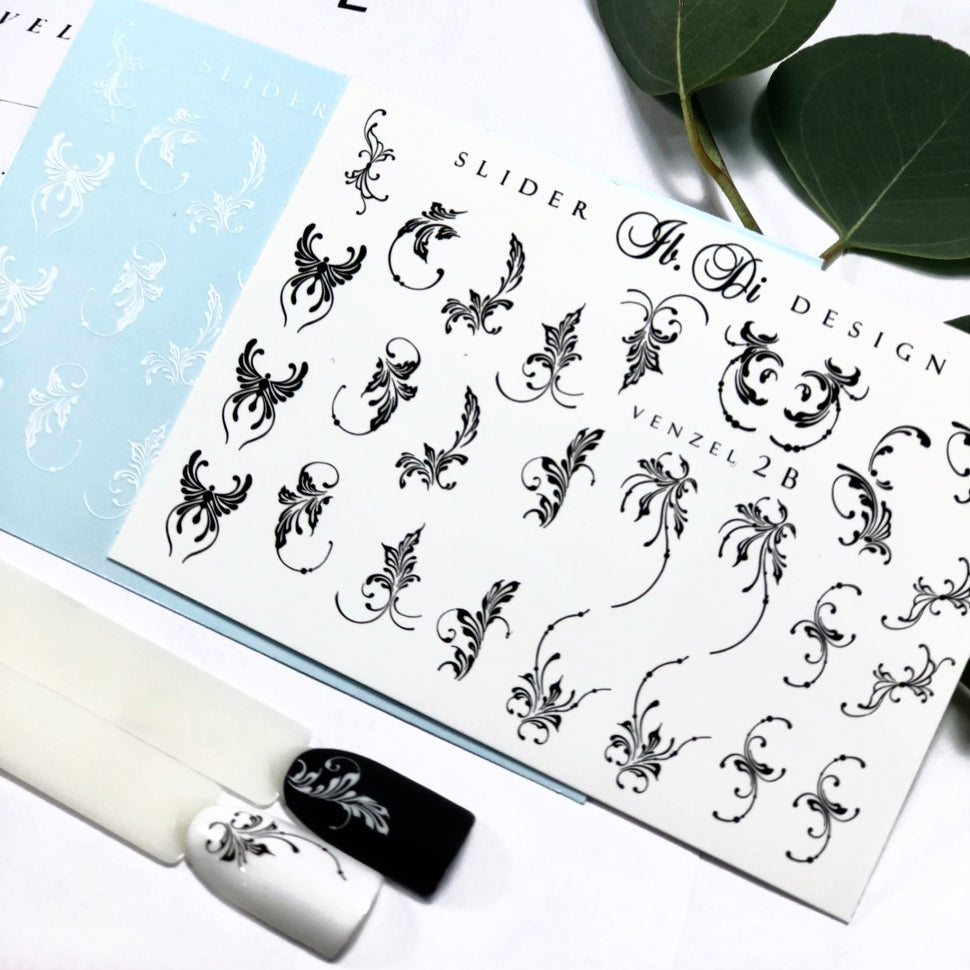 Sticker VENZEL 2 White IBDI Nails