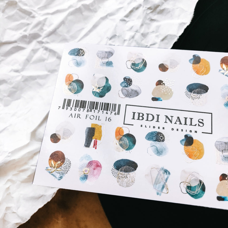 Sticker Air Foil 16 от IBDI Nails