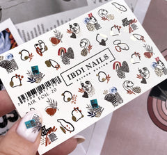 Sticker Air Foil 20 di IBDI Nails