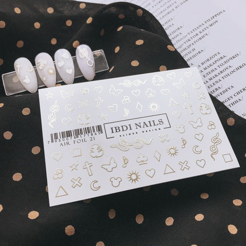 Sticker Air Foil 21 от IBDI Nails