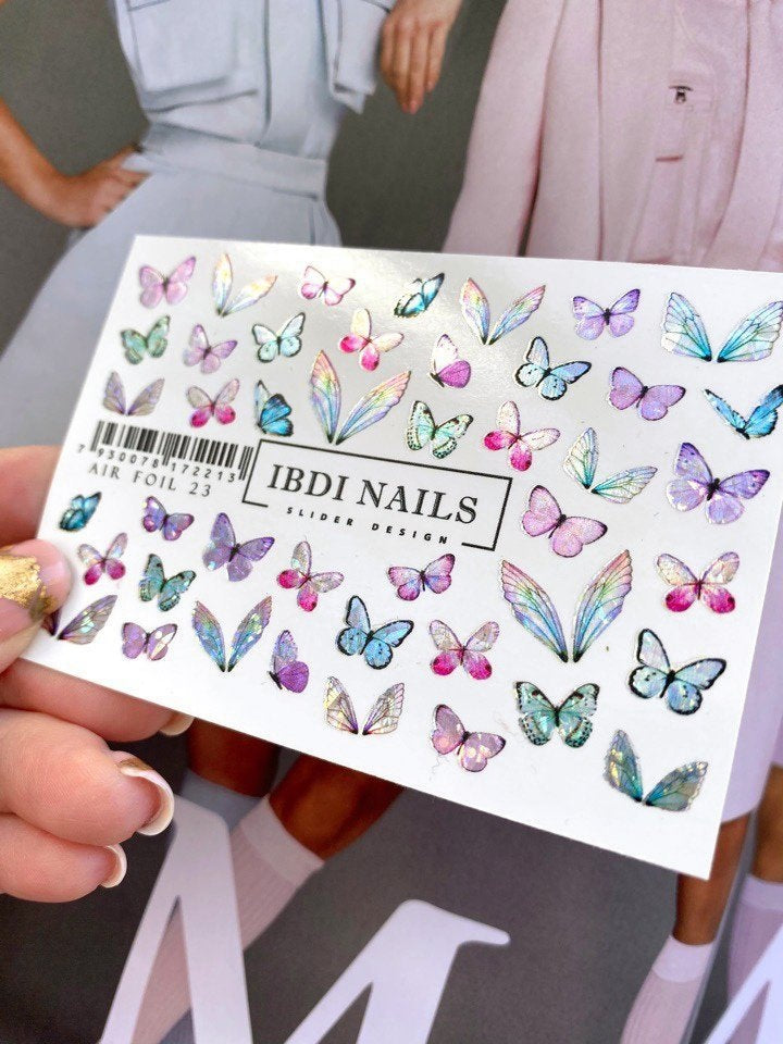Sticker Air Foil 23 di IBDI Nails