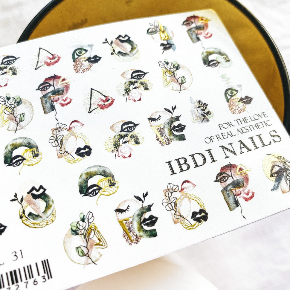 Sticker Air Foil 31 from IBDI Nails