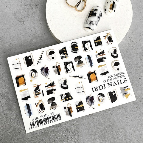 Sticker Air Foil 35 di IBDI Nails