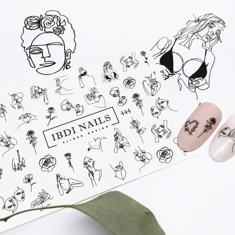 Sticker Nr. 444 от IBDI Nails