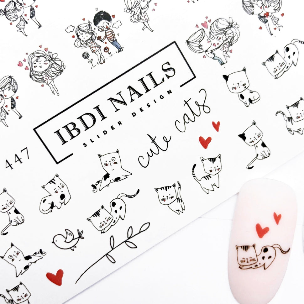 Sticker n. 447 di IBDI Nails