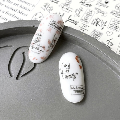 Sticker No. 551 by IBDI Nails