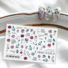 Sticker COLORFUL 120 di IBDI Nails