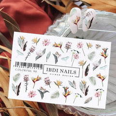 Sticker COLORFUL Nr. 90 di IBDI Nails