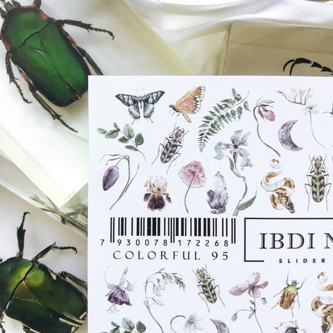 Sticker COLORFUL No. 95 from IBDI Nails