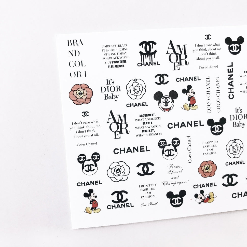 Sticker No. BC 1 by IBDI Nails
