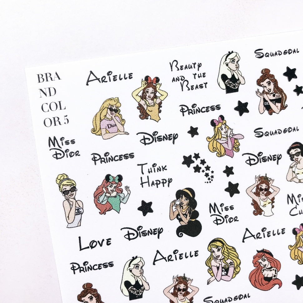 Sticker No. BC 5 by IBDI Nails