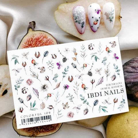 Sticker COLORFUL No.109 from IBDI Nails