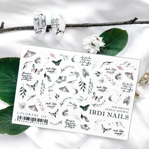 Стикер COLORFUL Nr.112 от IBDI Nails