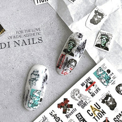 Стикер COLORFUL Nr.143 от IBDI Nails