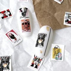 Sticker COLORFUL Nr.144 di IBDI Nails