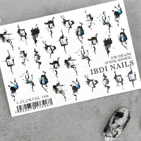 Стикер COLORFUL Nr.146 от IBDI Nails