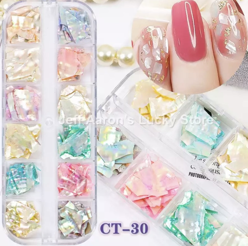 Nailart Набор ракушек DELUXE №33