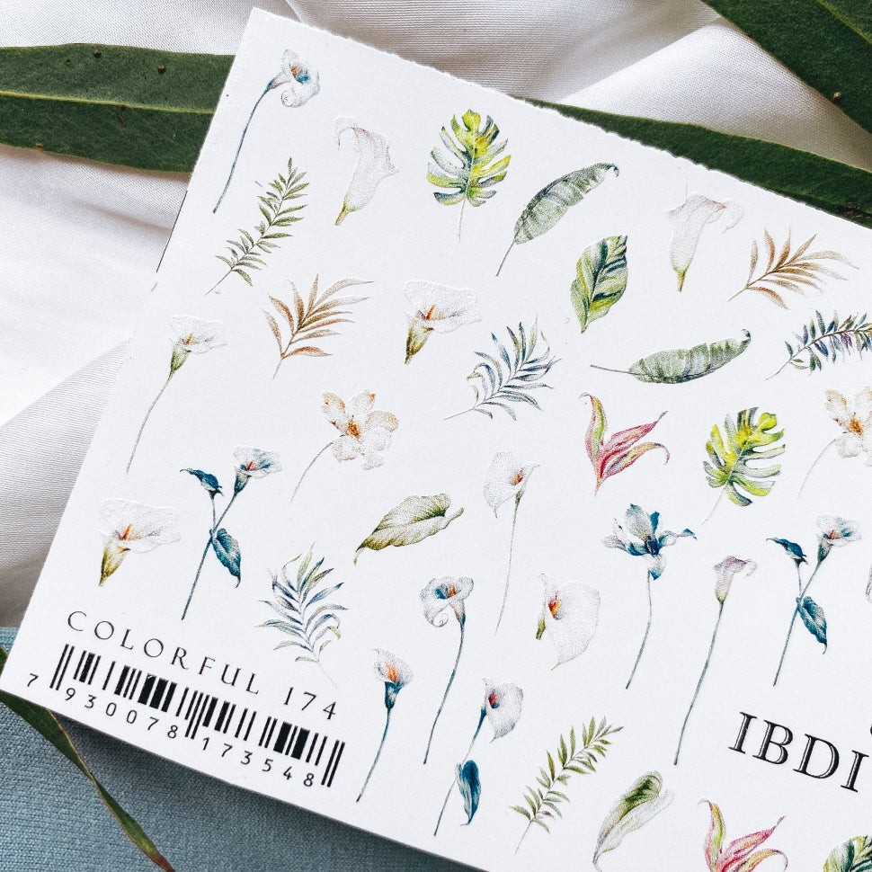 Sticker COLORFUL 174 от IBDI Nails