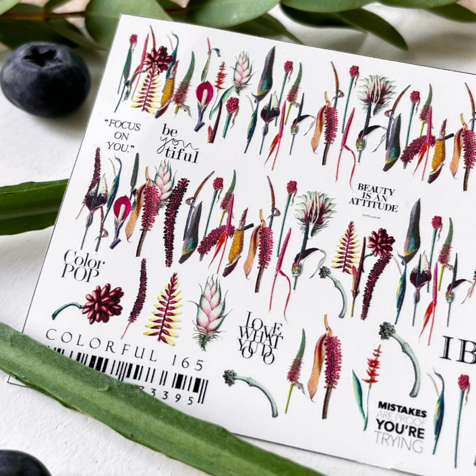 Stickers COLORFUL 165 from IBDI Nails