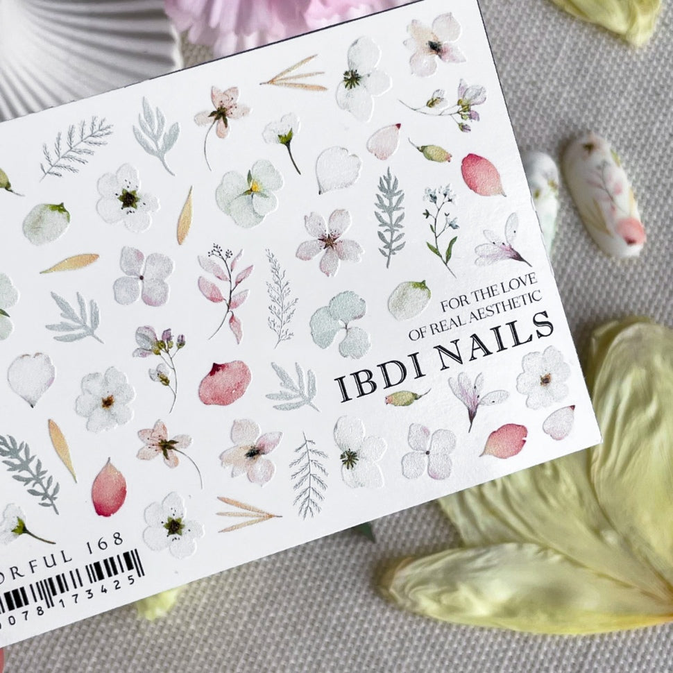 Sticker COLORFUL 168 di IBDI Nails