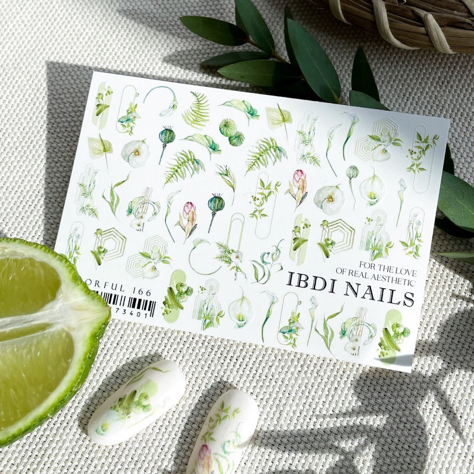 Stickers COLORFUL 166 from IBDI Nails