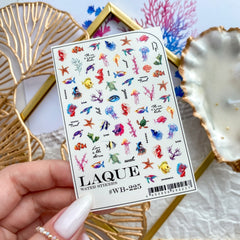 Sticker Design WB225 (adesivi ad acqua) di Laque