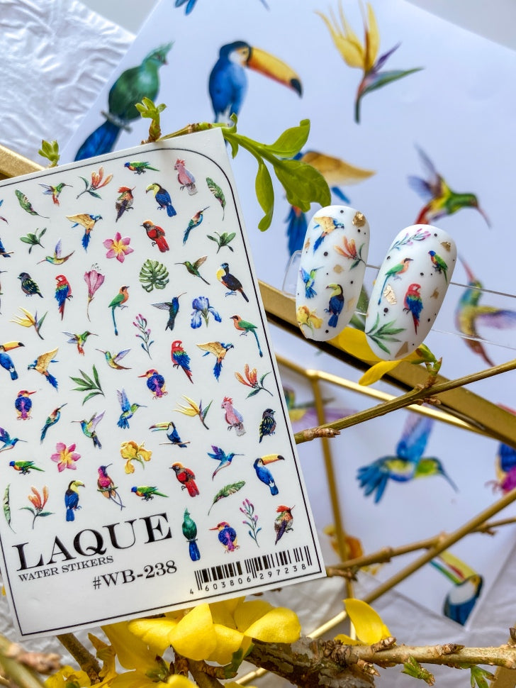 Sticker Design WB238 (Water-soluble Stickers) by Laque