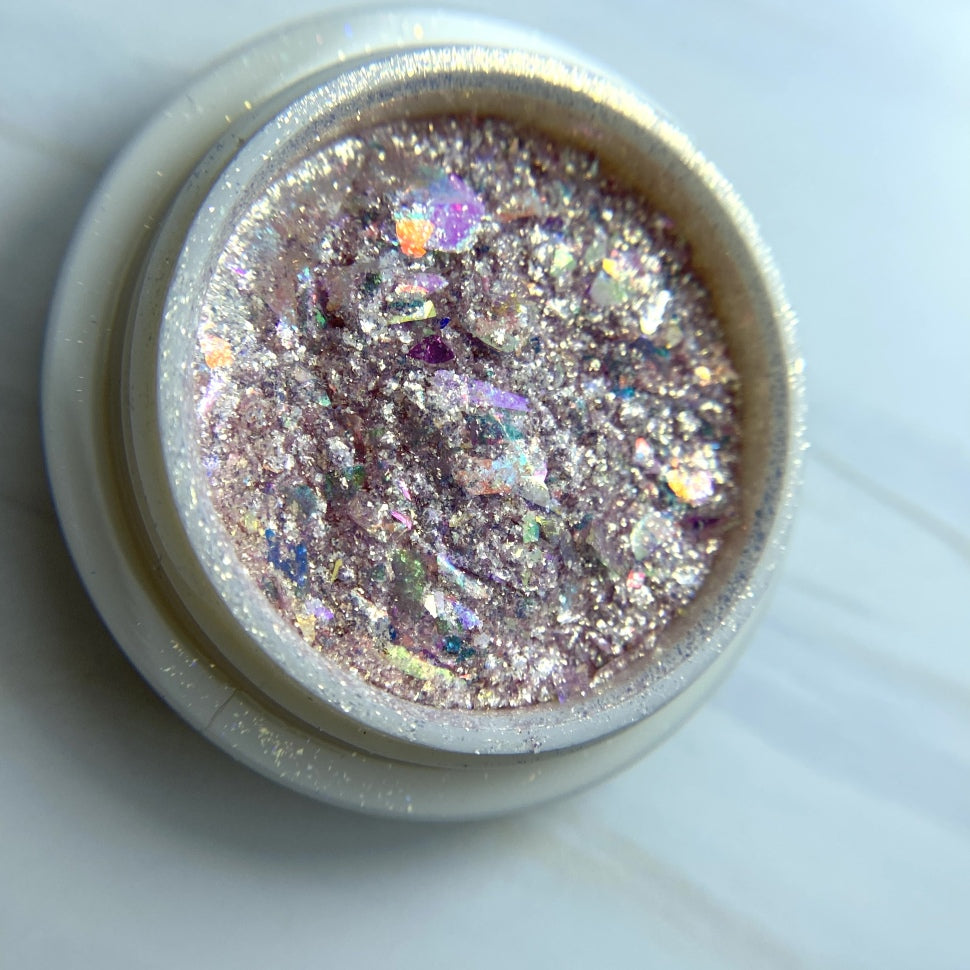 Glitter Fiocchi opale Rosa Olografico