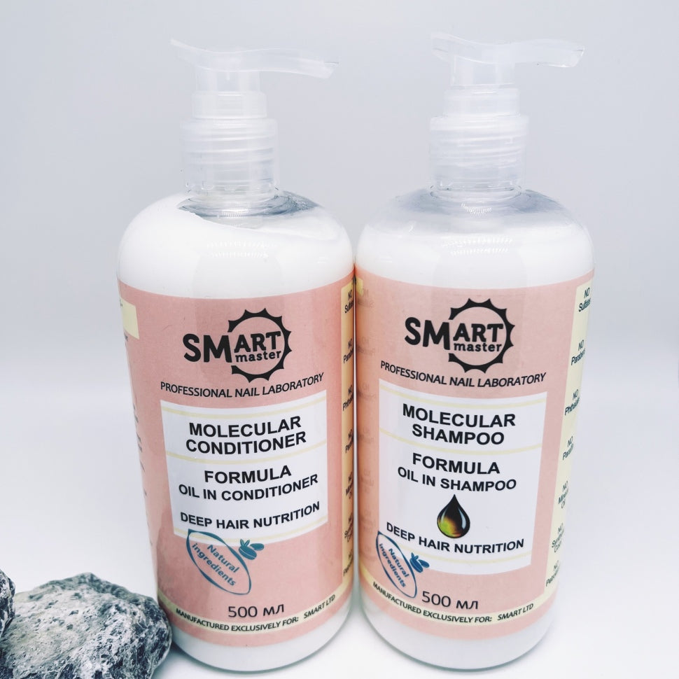 Molecolare Conditioner/Balsamo per capelli Formula all'Olio (per capelli senza vita e opachi) di SMART 500ml