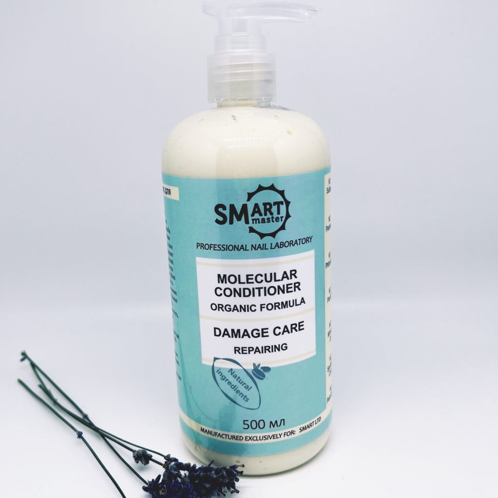 Molekular Conditioner/Haarspülung ORGANIC Formula (für kraftloses splittgeschädigtes Haar) von SMART 500ml
