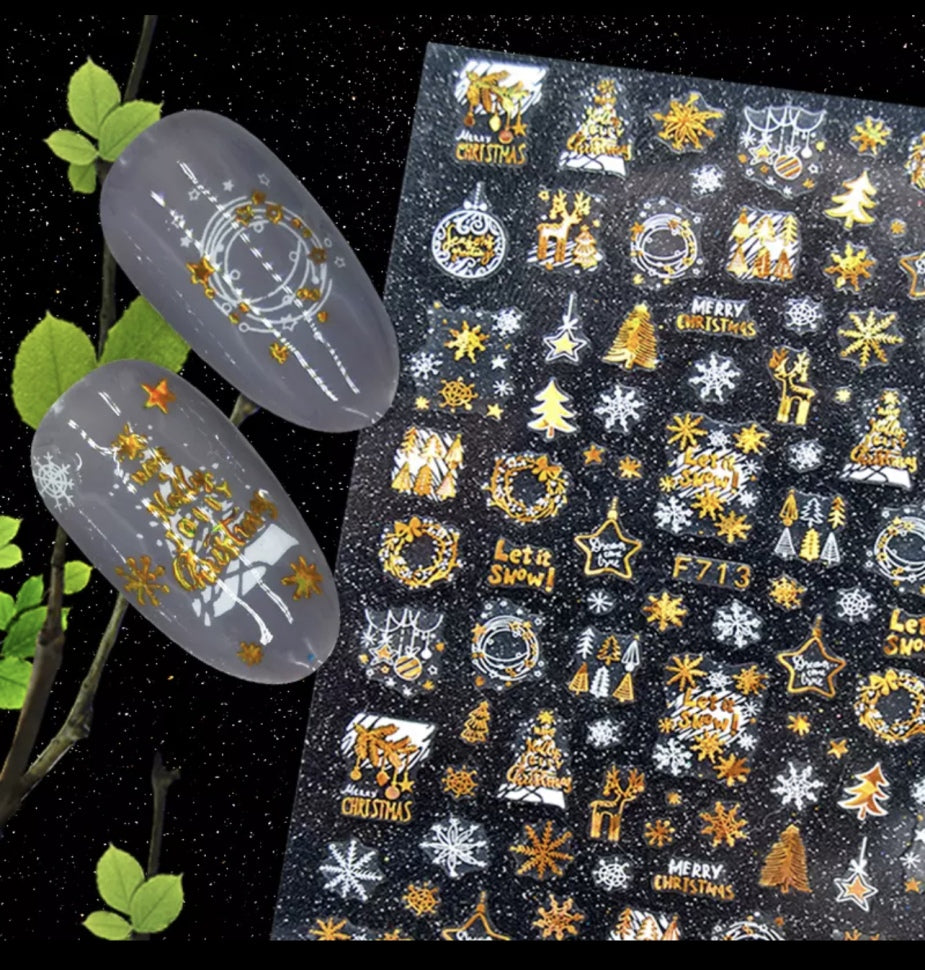 Sticker Natale e motivi invernali