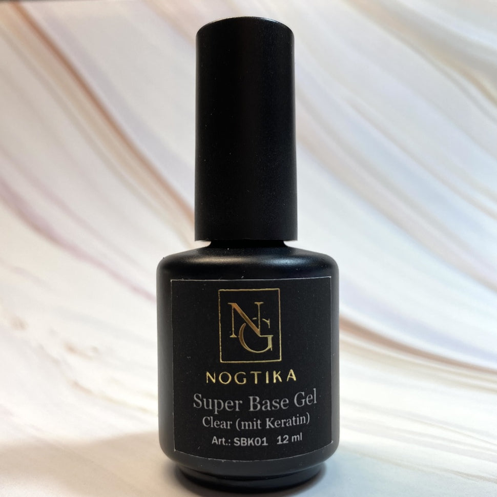 Super Base Gel  "Clear" mit Keratin 15ml (TPO/HEMA-free)