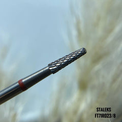 Fräseraufsatz Hartmetall fein (rot) 6mm von STALEKS