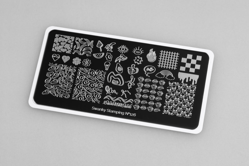 Stamping Plate Stencil No.126 by Swanky