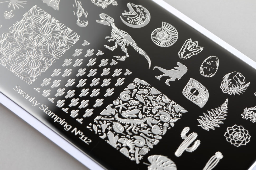 Stamping plate stencil n. 112 di Swanky