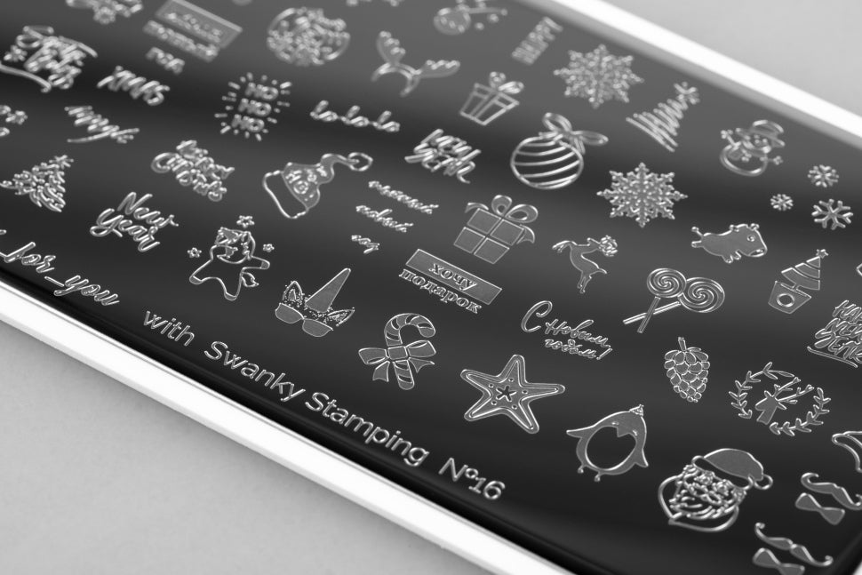 Stamping Plate Stencil arti for you No. 016 by Swanky