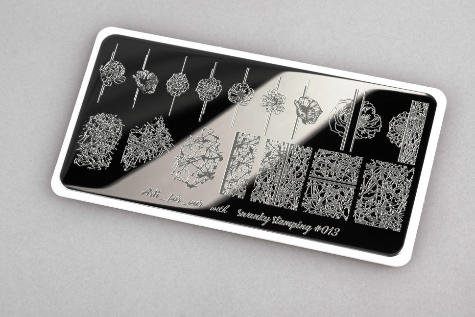 Stamping Plate Stencil arti for you No. 013 by Swanky