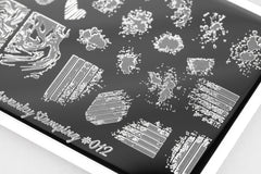 Stamping Platte Schablone arti for you Nr. 012 von Swanky