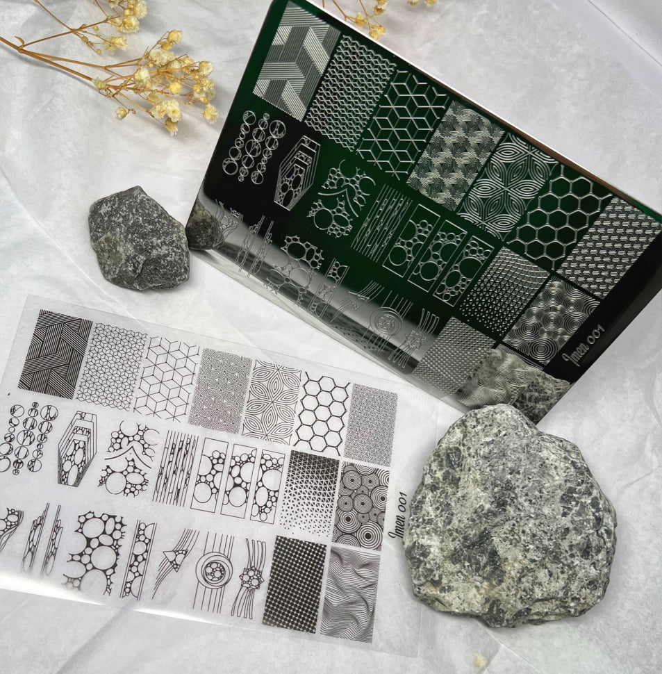 Stamping Plate Template No.1 di Imen