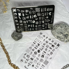 Stamping Platte Schablone Nr. 36 von Imen